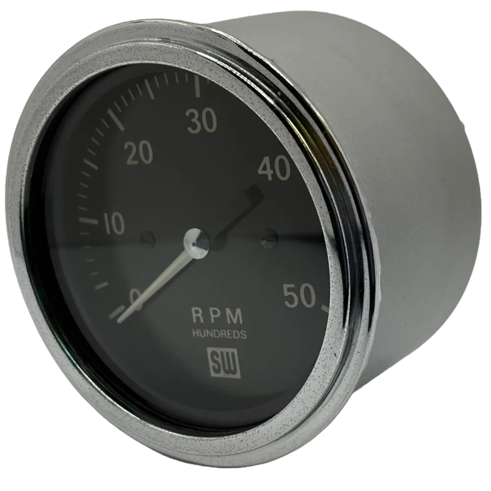 Stewart Warner 960 BL Tachometer: Modernized Restoration with VDO Reliability